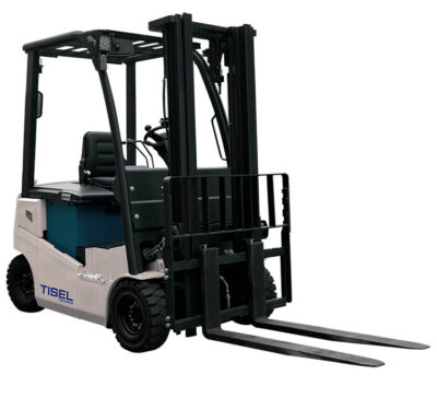 Новый электропогрузчик вилочный Tisel FB20B 2 тонны купить. Tisel Technics FB20B - электрический погрузчик г/п 2000 кг, AC-двигатели 6.8kW, большой выбор мачт, подъем до 6 м., шины цельнолитые, кислотная АКБ 48В/400Ач