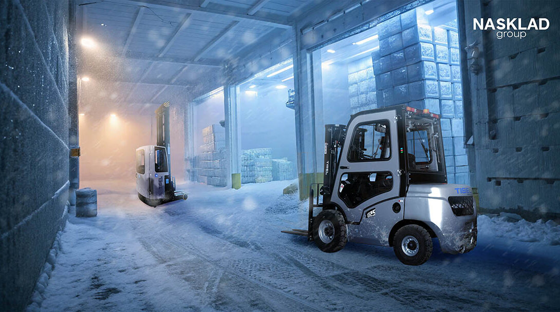 Причины потери мощности двигателя и рабочих узлов складской техники при работе на морозе - в холодильных и морозильных камерах или на улице в зимний период