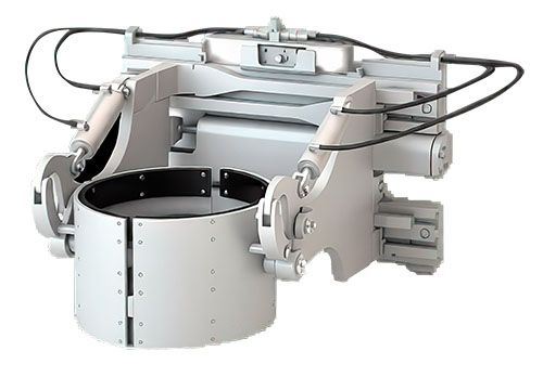 Захват для бочек – бочкоопрокидыватель