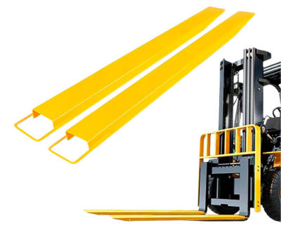 Купить удлинители вил для погрузчика - простое полезное приспособление, которое увеличивает длину стандартных вил для работы с широкими и нестандартными грузами