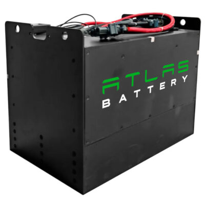 Купить Atlas Battery BOX.386.AB 48В/460Ачас - литиевая тяговая АКБ для электрических погрузчиков BT CBE1.2T, BT C3E150, BT C4E150, Crown SC 3220, Hangcha CPDS15J, Linde E14, Toyota 8FBET15, Heli CPD15D, Jungheinrich EFG 213, вес Ли-Он АКБ 710 кг, габариты 827x519x627 мм