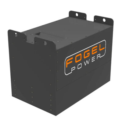 Купить Fogel Power BOX.936 на 25,6 В/560 Ачас - российская тяговая LiFePO4 батарея для погрузчика Crown SC350 и моделей других производителей, размер 827х425х627мм, вес 650 кг